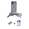 MARSİLYAN™- iPhone 13 Pro Max Kılıf Eksen Özel Seri - Siyah Bilvis 5in1 3D Magic Cam Ekran Koruyucu + Shine Kamera Lens Koruma Cam - PE