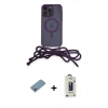 MARSİLYAN™- iPhone 13 Pro Max Kılıf Eksen Özel Seri - Siyah Bilvis Hayalet Cam Ekran Koruyucu + Shine Kamera Lens Koruma Cam - GI