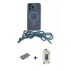 MARSİLYAN™- iPhone 13 Pro Max Kılıf Eksen Özel Seri - Siyah Bilvis Hayalet Cam Ekran Koruyucu + Renkli Kamera Lens Koruma Cam - TU