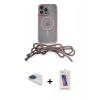 MARSİLYAN™- iPhone 13 Pro Max Kılıf Eksen Özel Seri - Siyah Joko 5D Cam + Pers Alüminyum Kamera Lens - LT