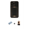 MARSİLYAN™- iPhone 13 Pro Max Kılıf Kozmos Minimal Prime - Şeffaf Maxco Cam Ekran Koruyucu + Shine Kamera Lens Koruma Cam - MI