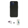 MARSİLYAN™- iPhone 13 Pro Max Kılıf Kozmos Yansıma Özel Seri - Şeffaf Pasifik Cam Ekran Koruyucu + Pers Alüminyum Kamera Lens - GI