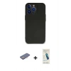 MARSİLYAN™- iPhone 13 Pro Max Kılıf Kozmos Yansıma Özel Seri - Şeffaf Pasifik Cam Ekran Koruyucu + Renkli Kamera Lens Koruma Cam - PE