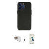 MARSİLYAN™- iPhone 13 Pro Max Kılıf Kozmos Yansıma Özel Seri - Şeffaf Pasifik Cam Ekran Koruyucu + Pers Alüminyum Kamera Lens - GD