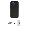 MARSİLYAN™- iPhone 13 Pro Max Kılıf Kozmos Yansıma Özel Seri - Şeffaf Pasifik Cam Ekran Koruyucu + Renkli Kamera Lens Koruma Cam - YL