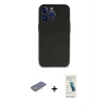 MARSİLYAN™- iPhone 13 Pro Max Kılıf Kozmos Yansıma Özel Seri - Şeffaf Pasifik Cam Ekran Koruyucu + Renkli Kamera Lens Koruma Cam - SI