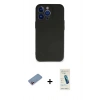 MARSİLYAN™- iPhone 13 Pro Max Kılıf Kozmos Yansıma Özel Seri - Şeffaf Pasifik Cam Ekran Koruyucu + Shine Kamera Lens Koruma Cam - PE