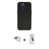 MARSİLYAN™- iPhone 13 Pro Max Kılıf Kozmos Yansıma Özel Seri - Şeffaf Pasifik Cam Ekran Koruyucu + Pers Alüminyum Kamera Lens - SABE