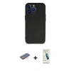 MARSİLYAN™- iPhone 13 Pro Max Kılıf Kozmos Yansıma Özel Seri - Şeffaf Pasifik Cam Ekran Koruyucu + Renkli Kamera Lens Koruma Cam - TU