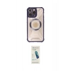 MARSİLYAN™- iPhone 13 Pro Max Kılıf Kutup Modern - Şeffaf Pasifik Cam Ekran Koruyucu