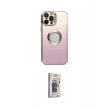 MARSİLYAN™- iPhone 13 Pro Max Kılıf Kutup Yansıma Özel Seri - Siyah Bilvis 3D Cam Ekran Koruyucu