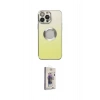 MARSİLYAN™- iPhone 13 Pro Max Kılıf Kutup Yansıma Özel Seri - Siyah Bilvis 3D Cam Ekran Koruyucu
