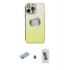 MARSİLYAN™- iPhone 13 Pro Max Kılıf Kutup Yansıma Özel Seri - Siyah Joko 5D Cam + Shine Kamera Lens Koruma Cam - MI