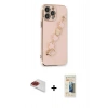 MARSİLYAN™- iPhone 13 Pro Max Kılıf Nova Işık Prime - Siyah 6D Mat Seramik Hayalet Nano Ekran Koruyucu + Pers Alüminyum Kamera Lens - KI