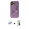 MARSİLYAN™- iPhone 13 Pro Max Kılıf Nova Işık Prime - Siyah 6D Mat Seramik Hayalet Nano Ekran Koruyucu + Shine Kamera Lens Koruma Cam - MI