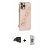 MARSİLYAN™- iPhone 13 Pro Max Kılıf Nova Işık Prime - Siyah Bilvis 3D Cam Ekran Koruyucu + Raze Metal Kamera Lens - GD
