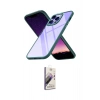 MARSİLYAN™- iPhone 13 Pro Max Kılıf Nova Işık Serisi - Siyah Bilvis 3D Mat Cam Ekran Koruyucu