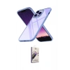 MARSİLYAN™- iPhone 13 Pro Max Kılıf Nova Işık Serisi - Siyah Bilvis 3D Mat Cam Ekran Koruyucu