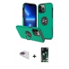 MARSİLYAN™- iPhone 13 Pro Max Kılıf Odak Form Prime - Şeffaf 360 Full Body Arka Koruyucu + Pers Alüminyum Kamera Lens - GI