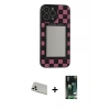 MARSİLYAN™- iPhone 13 Pro Max Kılıf Odak Klasik Serisi - Şeffaf 360 Full Body Arka Koruyucu + Rainbow Kamera Lens Koruma Cam - BZ