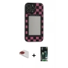 MARSİLYAN™- iPhone 13 Pro Max Kılıf Odak Klasik Serisi - Şeffaf 360 Full Body Arka Koruyucu + Pers Alüminyum Kamera Lens - KI