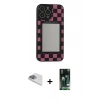 MARSİLYAN™- iPhone 13 Pro Max Kılıf Odak Klasik Serisi - Şeffaf 360 Full Body Arka Koruyucu + Sierra Blue Pers Alüminyum Kamera Lens