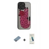 MARSİLYAN™- iPhone 13 Pro Max Kılıf Odak Klasik Serisi - Şeffaf Pasifik Cam Ekran Koruyucu + Shine Kamera Lens Koruma Cam - GI