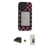MARSİLYAN™- iPhone 13 Pro Max Kılıf Odak Klasik Serisi - Siyah 6D Mat Seramik Hayalet Nano Ekran Koruyucu + Raze Metal Kamera Lens - GD