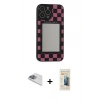 MARSİLYAN™- iPhone 13 Pro Max Kılıf Odak Klasik Serisi - Siyah 6D Mat Seramik Hayalet Nano Ekran Koruyucu + Pers Alüminyum Kamera Lens - SABE