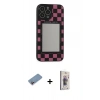 MARSİLYAN™- iPhone 13 Pro Max Kılıf Odak Klasik Serisi - Siyah Bilvis 3D Cam Ekran Koruyucu + Shine Kamera Lens Koruma Cam - PE