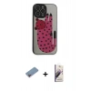 MARSİLYAN™- iPhone 13 Pro Max Kılıf Odak Klasik Serisi - Siyah Bilvis 3D Mat Cam Ekran Koruyucu + Shine Kamera Lens Koruma Cam - PE