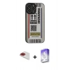 MARSİLYAN™- iPhone 13 Pro Max Kılıf Odak Klasik Serisi - Siyah Bilvis 5in1 3D Magic Cam Ekran Koruyucu + Pers Alüminyum Kamera Lens - KI