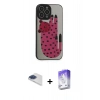 MARSİLYAN™- iPhone 13 Pro Max Kılıf Odak Klasik Serisi - Siyah Bilvis 5in1 3D Magic Cam Ekran Koruyucu + Pers Alüminyum Kamera Lens - LT