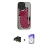MARSİLYAN™- iPhone 13 Pro Max Kılıf Odak Klasik Serisi - Siyah Bilvis 5in1 3D Magic Cam Ekran Koruyucu + Raze Metal Kamera Lens - GD