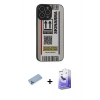 MARSİLYAN™- iPhone 13 Pro Max Kılıf Odak Klasik Serisi - Siyah Bilvis 5in1 5D Magic Hayalet Cam Ekran Koruyucu + Shine Kamera Lens Koruma Cam - MI