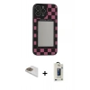 MARSİLYAN™- iPhone 13 Pro Max Kılıf Odak Klasik Serisi - Siyah Bilvis Hayalet Cam Ekran Koruyucu + Pers Alüminyum Kamera Lens - GD