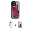 MARSİLYAN™- iPhone 13 Pro Max Kılıf Odak Klasik Serisi - Siyah Bilvis Hayalet Cam Ekran Koruyucu + Shine Kamera Lens - GD