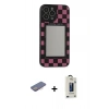 MARSİLYAN™- iPhone 13 Pro Max Kılıf Odak Klasik Serisi - Siyah Bilvis Hayalet Cam Ekran Koruyucu + Renkli Kamera Lens Koruma Cam - PE