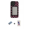 MARSİLYAN™- iPhone 13 Pro Max Kılıf Odak Klasik Serisi - Siyah Joko 5D Cam + Shine Kamera Lens Koruma Cam - PE