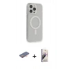 MARSİLYAN™- iPhone 13 Pro Max Kılıf Pusula Çizgi Koleksiyonu - Siyah Bilvis 3D Mat Cam Ekran Koruyucu + Renkli Kamera Lens Koruma Cam - TU
