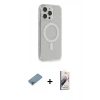 MARSİLYAN™- iPhone 13 Pro Max Kılıf Pusula Çizgi Koleksiyonu - Siyah Bilvis 3D Mat Cam Ekran Koruyucu + Shine Kamera Lens Koruma Cam - GI