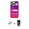 MARSİLYAN™- iPhone 13 Pro Max Kılıf Siluet Çizgi Koleksiyonu - Şeffaf 360 Full Body Arka Koruyucu + Shine Kamera Lens Koruma Cam - MI