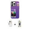 MARSİLYAN™- iPhone 13 Pro Max Kılıf Siluet Çizgi Koleksiyonu - Siyah Bilvis Hayalet Cam Ekran Koruyucu + Shine Kamera Lens - GD