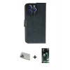 MARSİLYAN™- iPhone 13 Pro Max Kılıf Siluet Işık Serisi - Şeffaf 360 Full Body Arka Koruyucu + Rainbow Kamera Lens Koruma Cam - MR