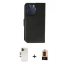 MARSİLYAN™- iPhone 13 Pro Max Kılıf Siluet Işık Serisi - Şeffaf Maxco Cam Ekran Koruyucu + Shine Kamera Lens - GD