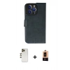 MARSİLYAN™- iPhone 13 Pro Max Kılıf Siluet Işık Serisi - Şeffaf Maxco Cam Ekran Koruyucu + Shine Kamera Lens - GD