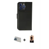 MARSİLYAN™- iPhone 13 Pro Max Kılıf Siluet Işık Serisi - Şeffaf Maxco Cam Ekran Koruyucu + Rainbow Kamera Lens Koruma Cam - MI