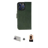 MARSİLYAN™- iPhone 13 Pro Max Kılıf Siluet Işık Serisi - Şeffaf Maxco Cam Ekran Koruyucu + Rainbow Kamera Lens Koruma Cam - MR