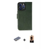 MARSİLYAN™- iPhone 13 Pro Max Kılıf Siluet Işık Serisi - Şeffaf Maxco Cam Ekran Koruyucu + Renkli Kamera Lens Koruma Cam - SI