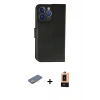 MARSİLYAN™- iPhone 13 Pro Max Kılıf Siluet Işık Serisi - Şeffaf Maxco Cam Ekran Koruyucu + Renkli Kamera Lens Koruma Cam - SI
